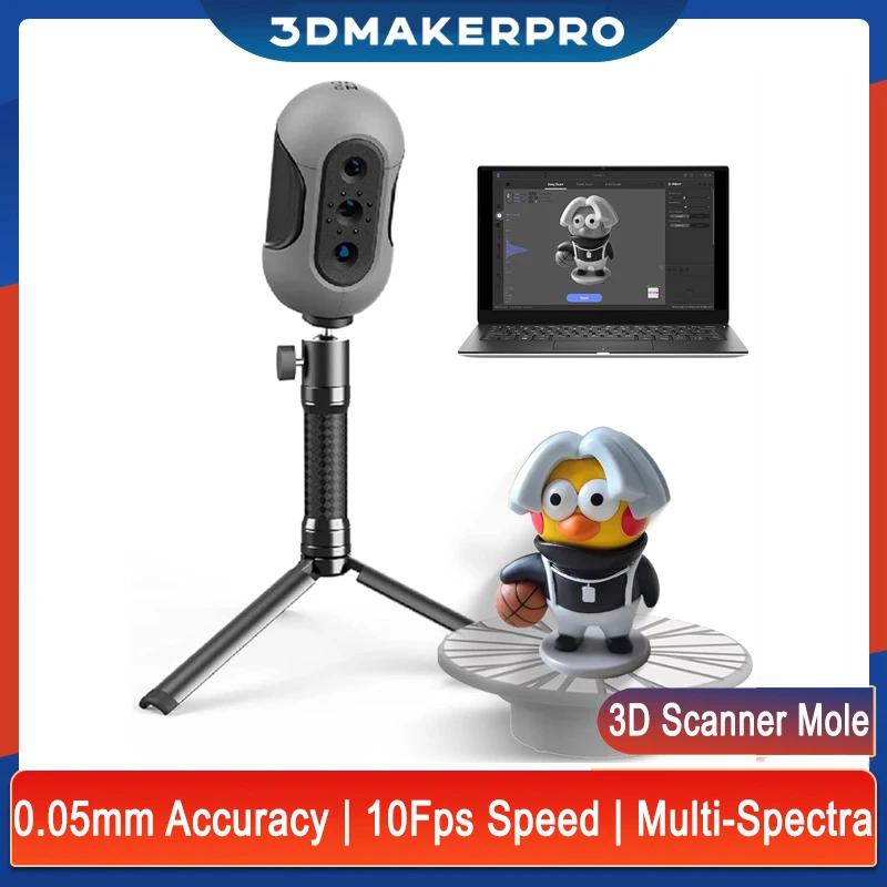 ׷̵ 3DMakerpro Mole 3D ĳ,  ڵ ̺  , κ 3D Ϳ ޴ ĳ, 0.05mm